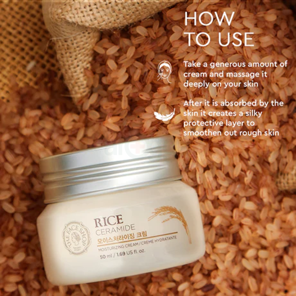 The Face Shop Rice Ceramide Moisture Cream - 50ml