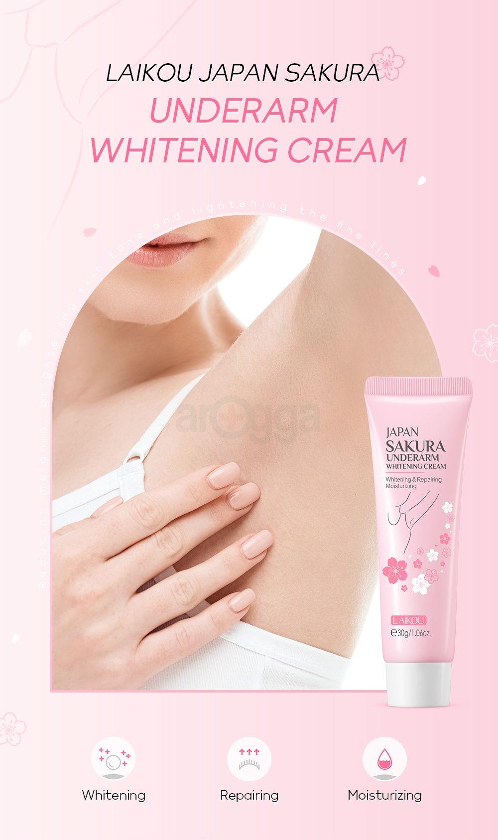 Sakura Underarm Whitening Cream Co 11134202 7Qukw Leqsoucqbczf0F