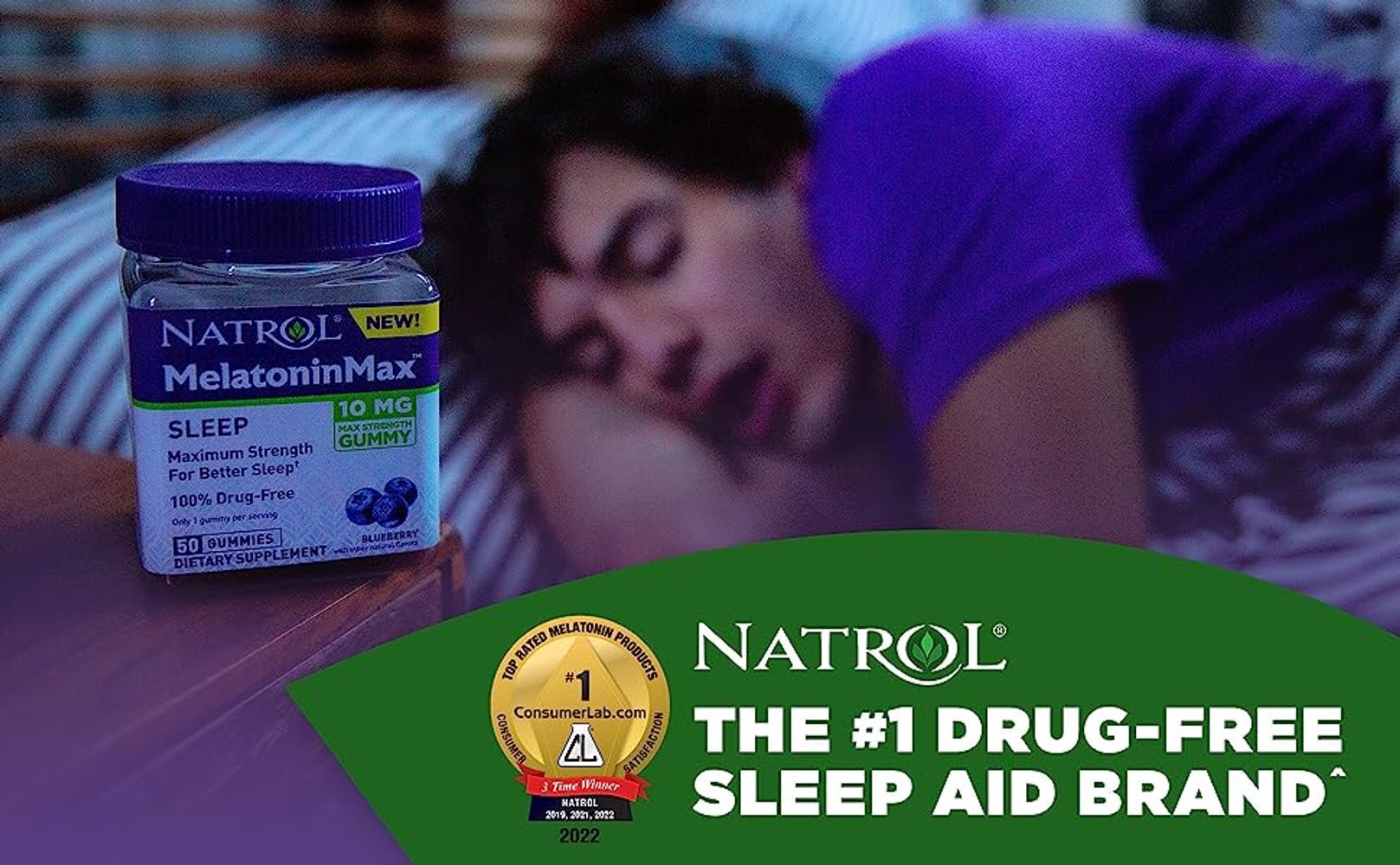 Natrol the #1 drug free sleep aid brand
