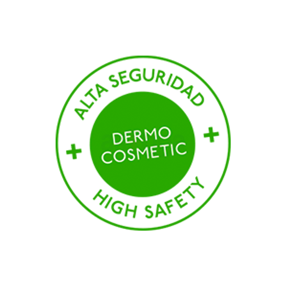 High safety logo hair dermocosmetic product