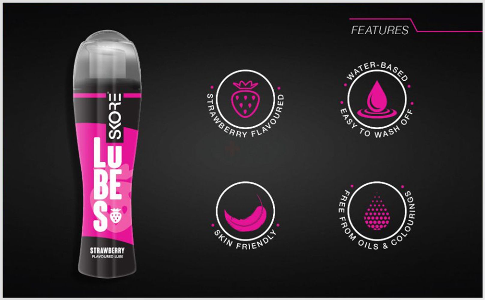 Skore Strawberry Lube
