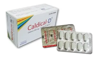 Caldical-D 500mg+200IU Tablet