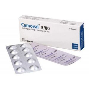 Camoval 5/80 5mg+80mg Tablet