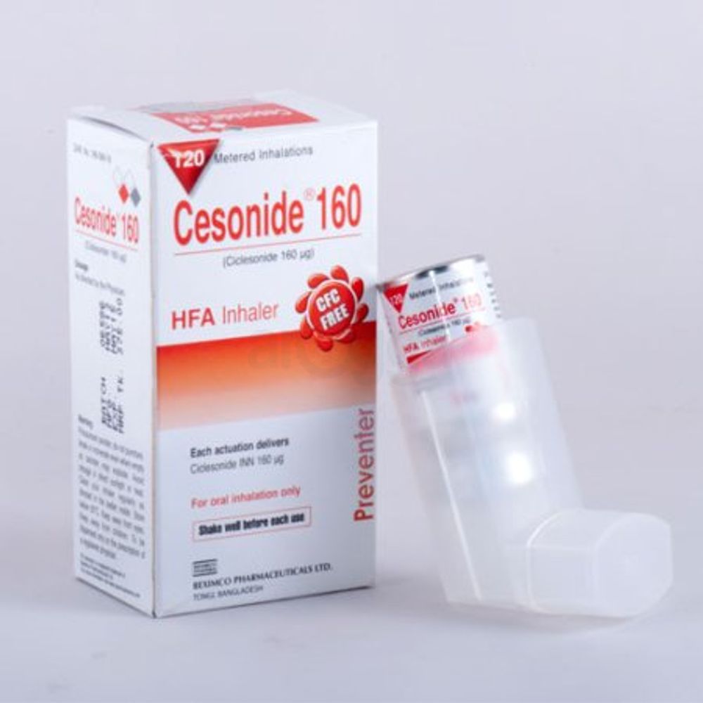 Cesonide 160 HFA 160mcg Inhaler - Arogga Online Pharmacy