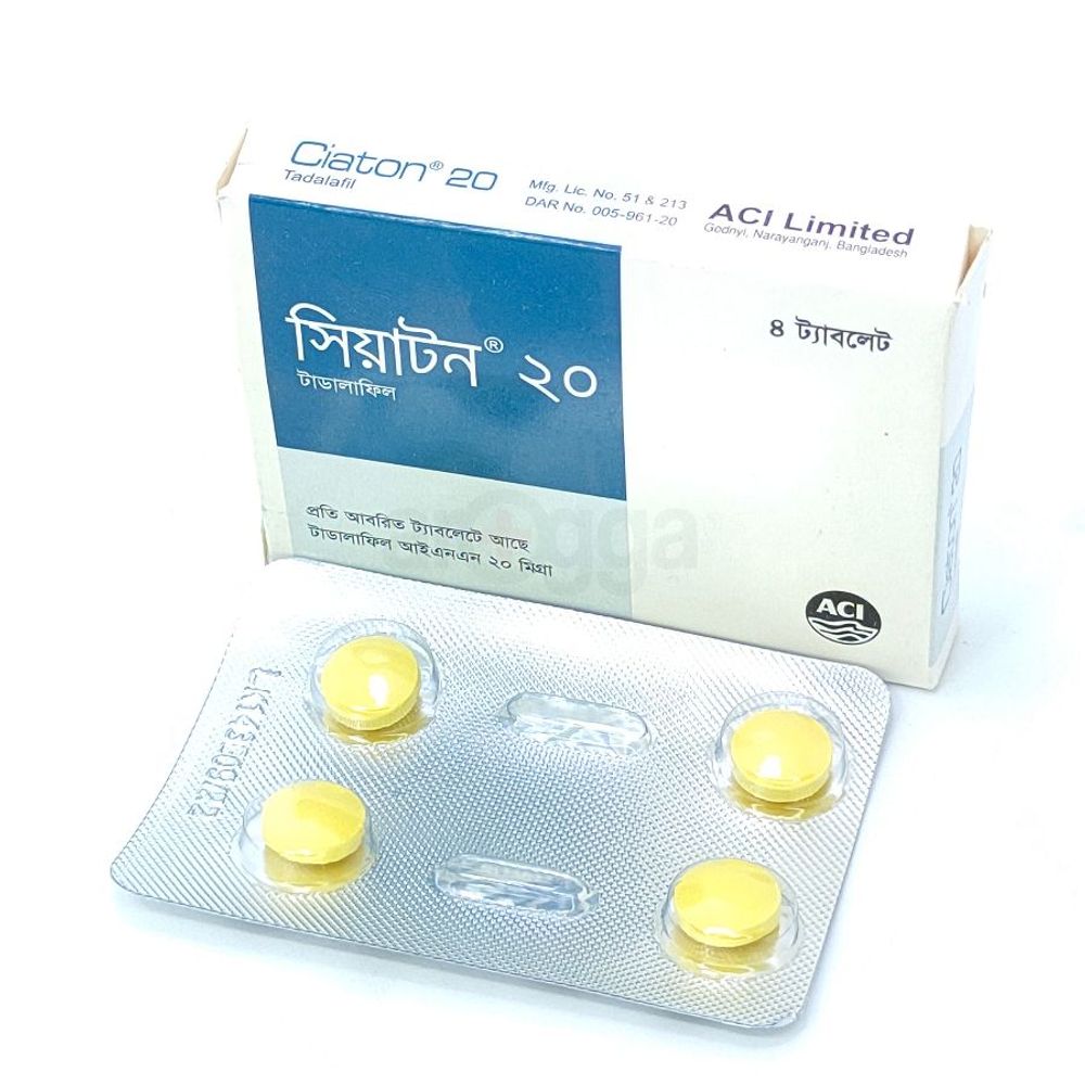 Ciaton 20 price in Bangladesh | Arogga Online Pharmacy
