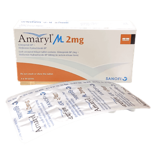 Amaryl M 2mg+500mg Tablet