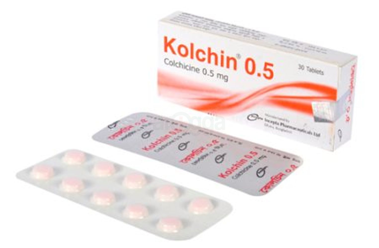 Kolchin 0.5 0.5mg Tablet - Arogga Online Pharmacy