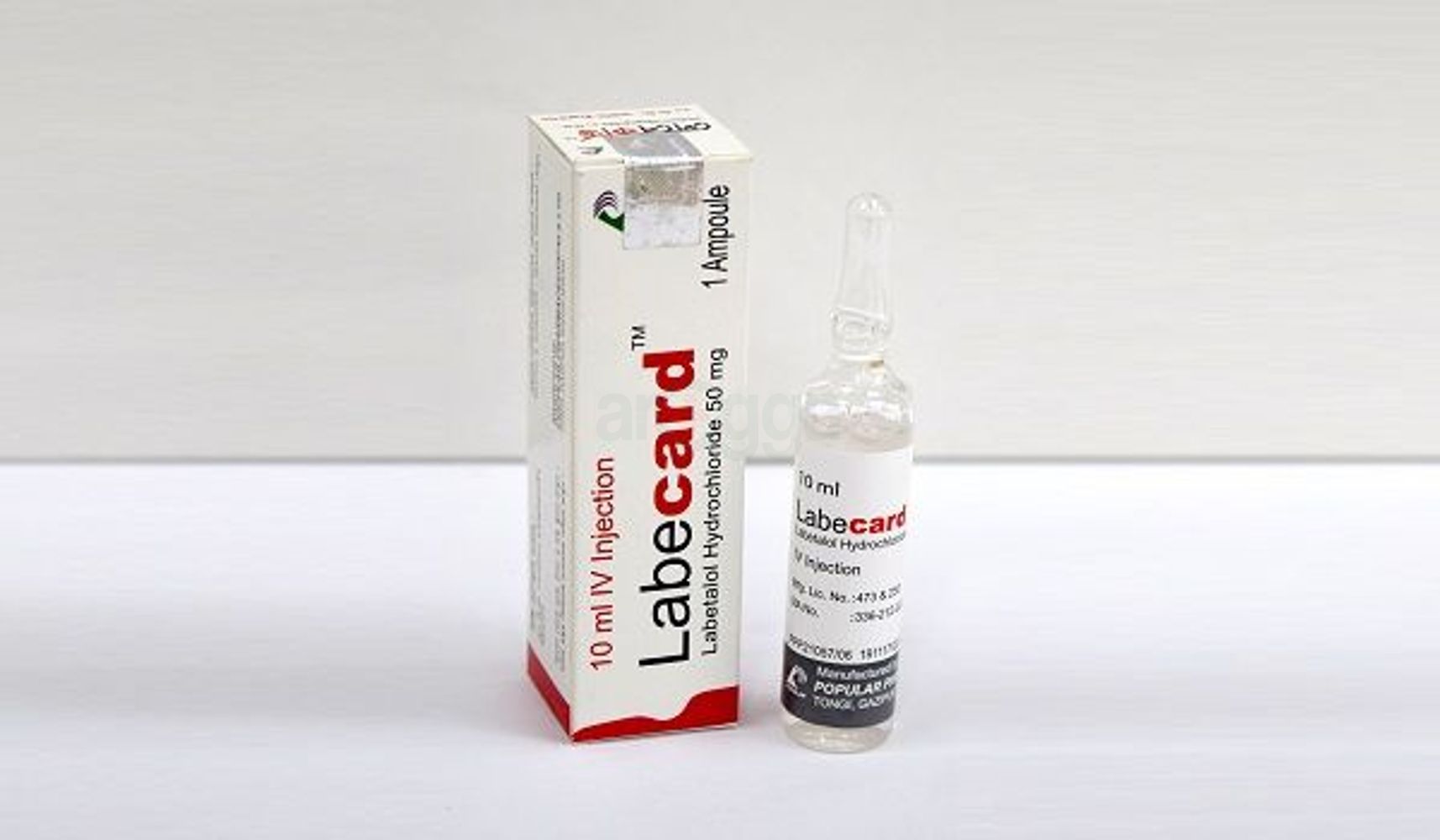 Labecard 5mg/ml Injection - Arogga Online Pharmacy