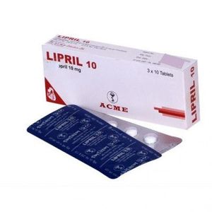 Lipril 10mg Tablet