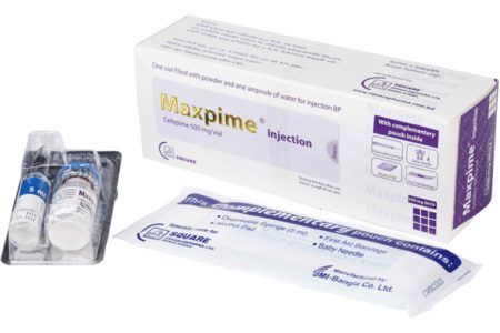 Maxpime 500 IV/IM 500mg/vial Injection