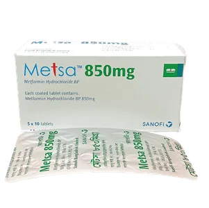 Metsa 850mg Tablet