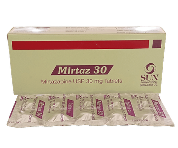 Mirtaz 30mg Tablet