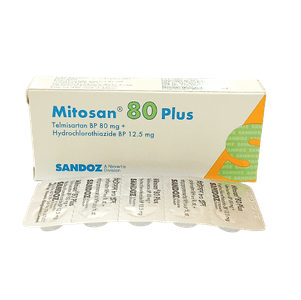 Mitosan Plus 80 12.5mg+80mg Tablet