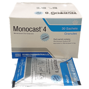 Monocast 4 Sachet 4mg/3.5gm Powder