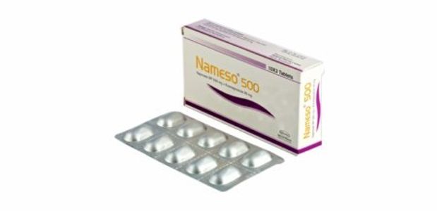 Nameso 500 20mg+500mg Tablet