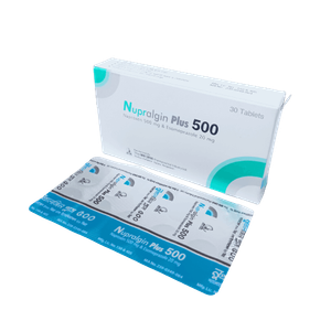 Nupralgin Plus 500 20mg+500mg Tablet