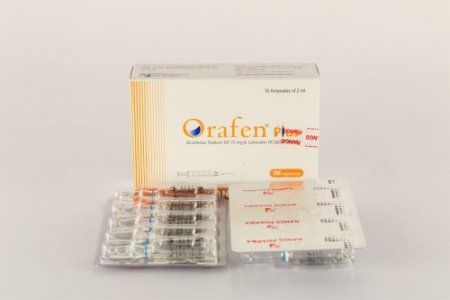 Orafen PLUS IM 75mg+20mg/2ml IM Injection