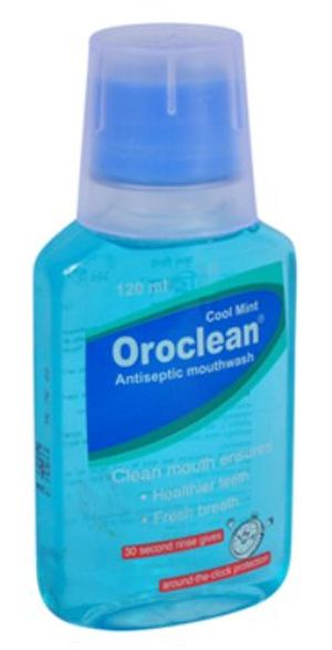 Oroclean Coolmint 120ml 120ml Mouthwash