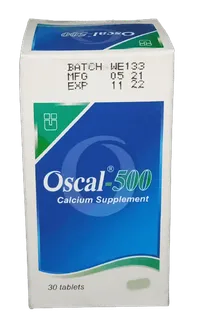 Oscal 500mg Tablet
