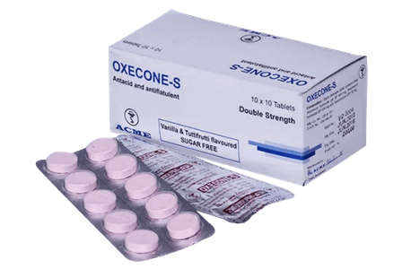 Oxecone S 400mg+400mg+30mg Tablet