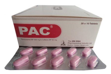 Pac 65mg+500mg Tablet