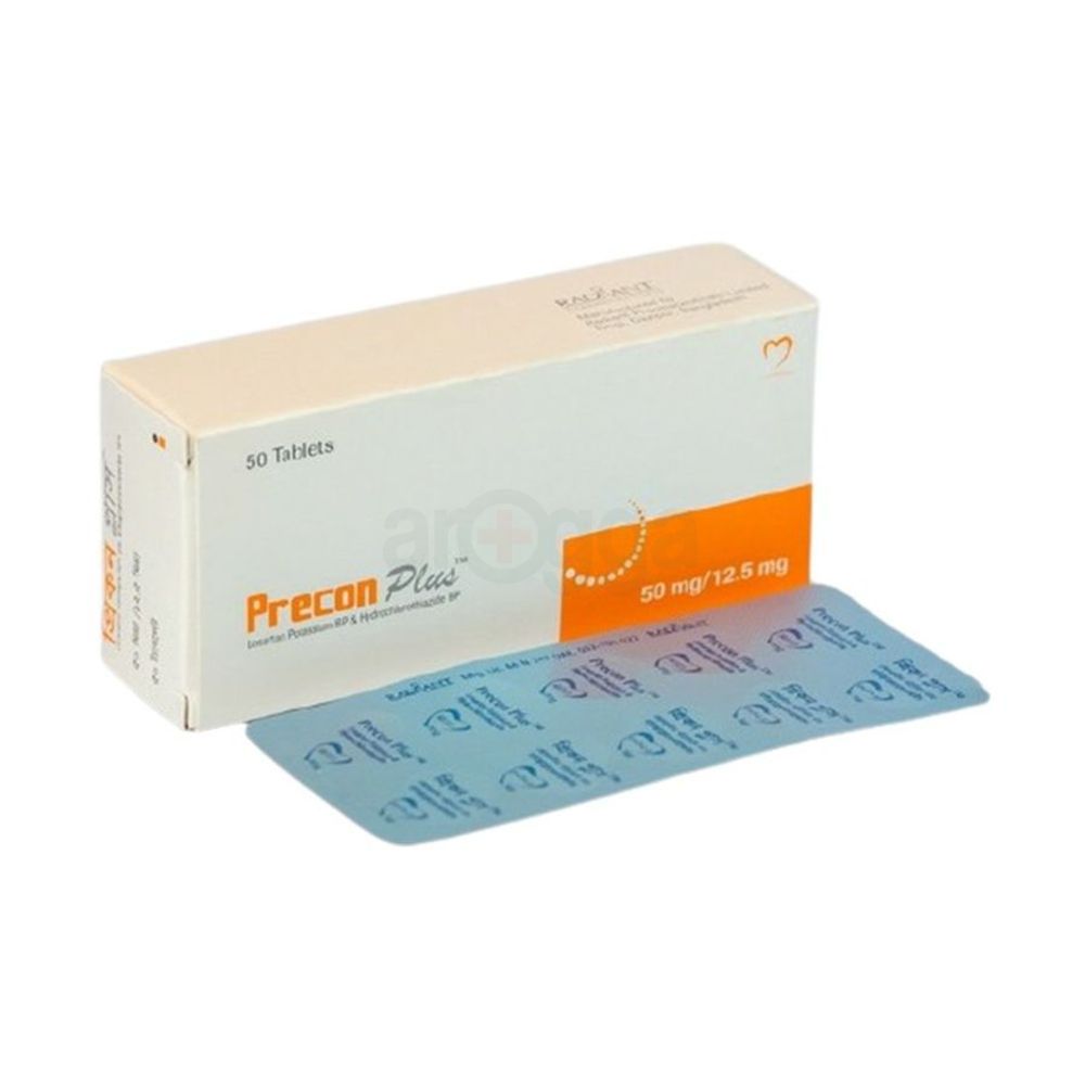 Precon Plus 12.5mg+50mg Tablet - Arogga Online Pharmacy