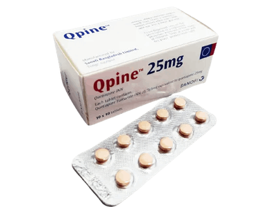 Qpine 25mg Tablet