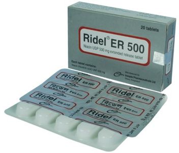 Ridel ER 500mg Tablet