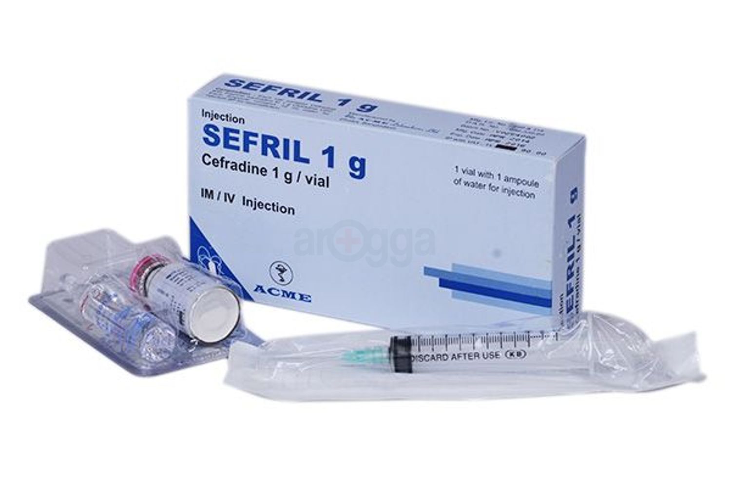 Sefril IV/IM 1gm/vial Injection - Arogga Online Pharmacy