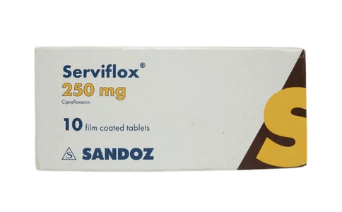 Serviflox 250mg Tablet