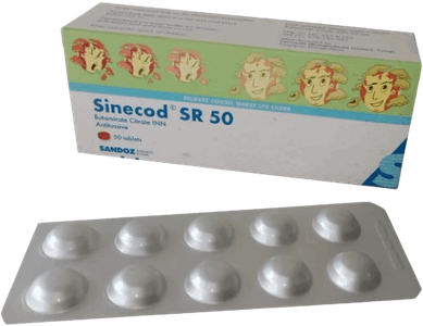 Sinecod SR 50mg Tablet