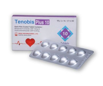 Tenobis Plus 10mg+6.25mg Tablet