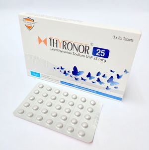 Thyronor 25 25mcg Tablet