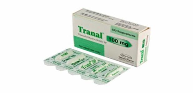 Tranal 100mg Suppository