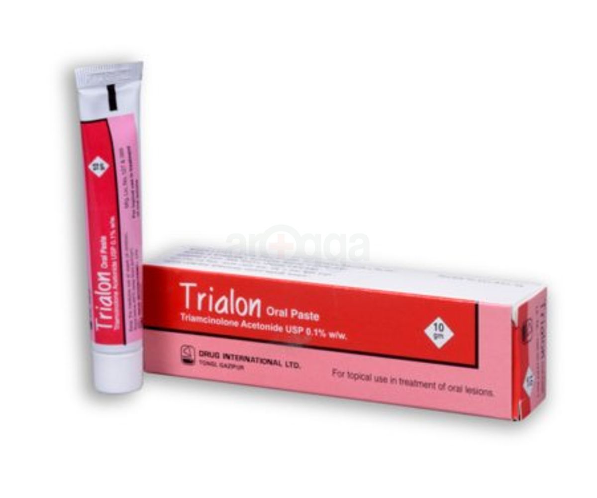 Trialon Oral Paste 0.1% paste - Arogga Online Pharmacy
