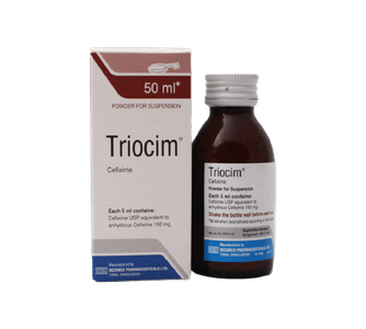 Triocim 100mg/5ml Powder for Suspension