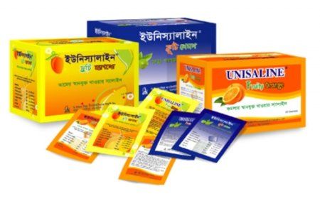 Unisaline Fruity (Mango) 10.5gm Powder