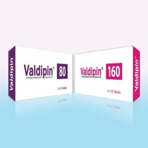 Valdipin 5mg+80mg Tablet