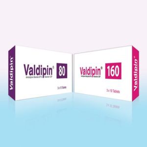 Valdipin 5mg+160mg Tablet