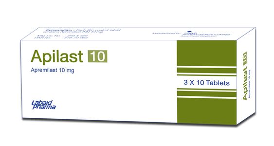 Apilast 10mg Tablet