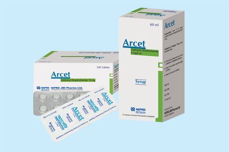 Arcet 5mg/5ml Syrup