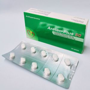 Araten Plus 50 12.5mg+50mg Tablet