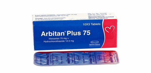 Arbitan Plus 75 12.5mg+75mg Tablet