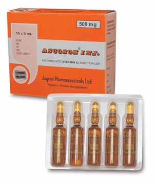 Ascoson 500mg/5ml Injection