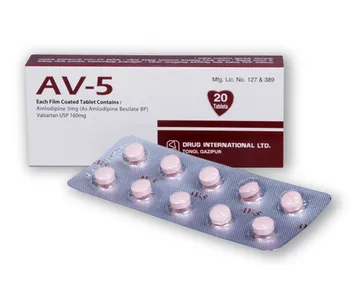 AV-5mg+160mg Tablet