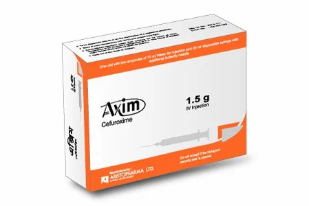 Axim 1.5 IV/IM 1.5gm/vial Injection