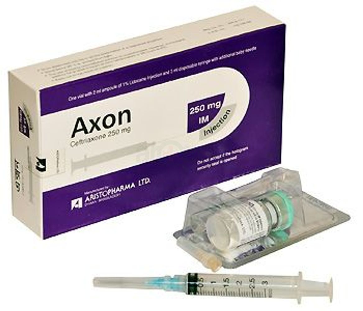 Axon 250 IM 250mg Injection - এক্সন ২৫০ মি.গ্রা. ইনজেকশন - Arogga ...