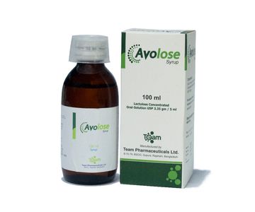 Avolose 100 3.35gm/5ml Syrup