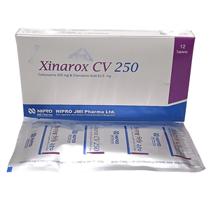 Xinarox CV 250mg+62.5mg Tablet