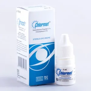 Chlormet 0.1%+0.5% Eye/Ear Drops